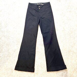 🖤Vintage y2k Wideleg Flare Black Truth by CJ Cookie Johnson Jeans 98% Cotton 🖤